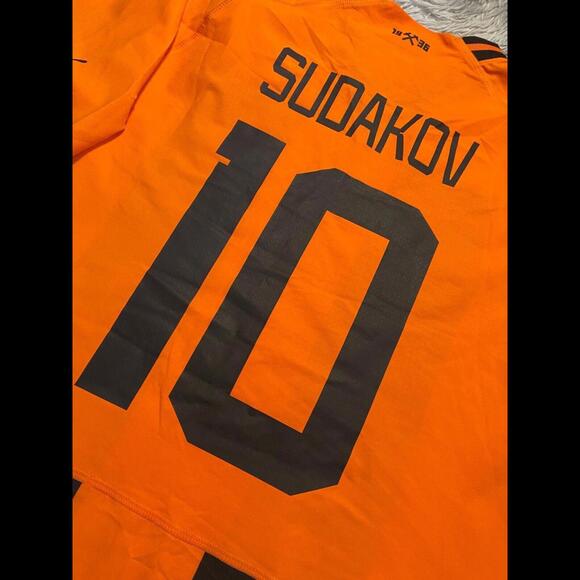 SHAKHTAR DONETSK 2023/24 MATCH Issue/WORN JERSEY SUDAKOV #10 CHAMPIONS LEAGUE - Picture 9 of 9